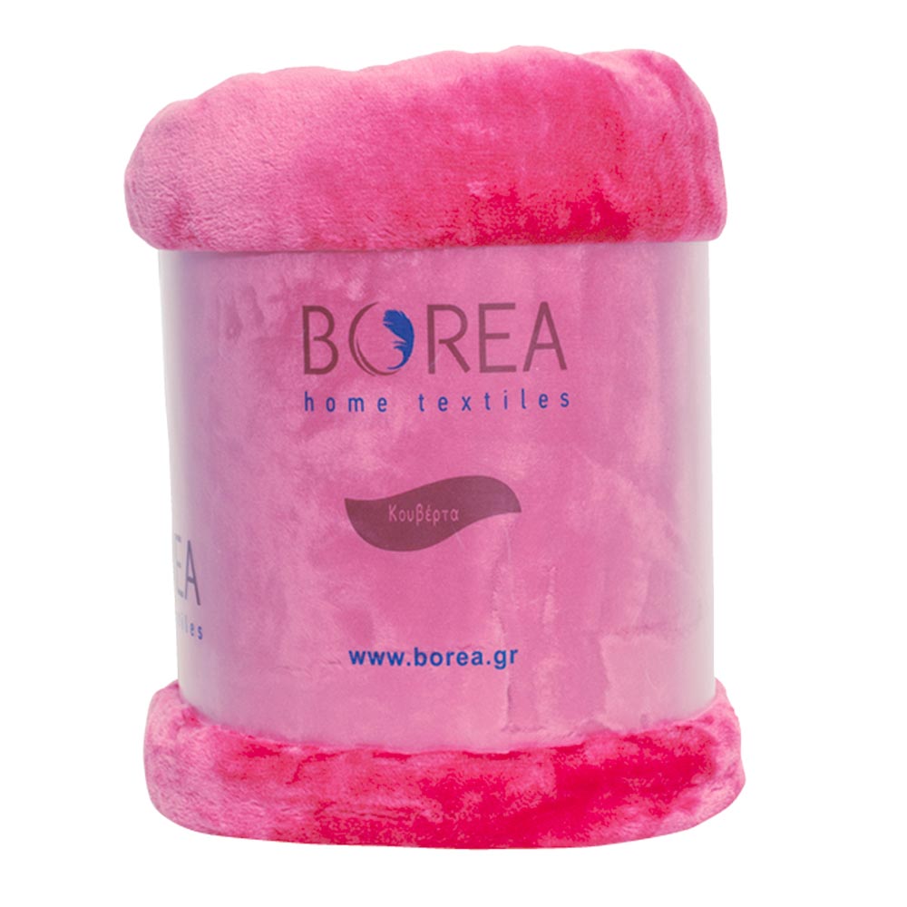 Κουβέρτα Μονόχρωμη K-4 Μονή Φουξ ΜΟΝΟ 150 x 220 cm