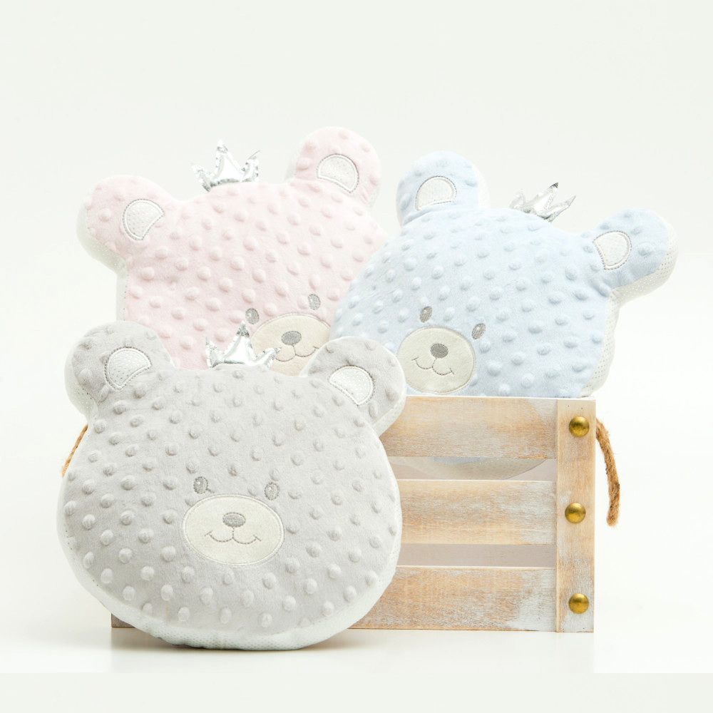 Μαξιλάρι Διακοσμητικό Angel Bear Γκρι 30 x 25 cm 30 x 25 cm