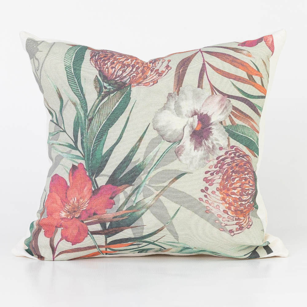 Μαξιλάρι Διακοσμητικό Printed Σχέδιο 50 Εκρού 45 X 45 45 x 45 cm