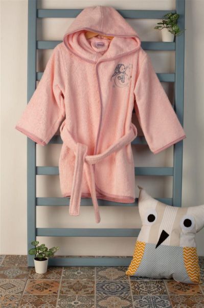 ΜΠΟΥΡΝΟΥΖΙ Με Κέντημα bebe Dreaming Elephant 167 SIZE:02 Ροζ 100% Cotton-31141530021