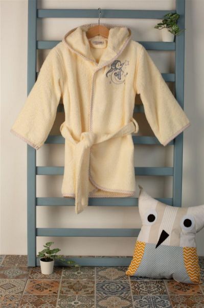 ΜΠΟΥΡΝΟΥΖΙ Με Κέντημα bebe Dreaming Elephant 169 SIZE:04 Εκρού 100% Cotton-31141531023