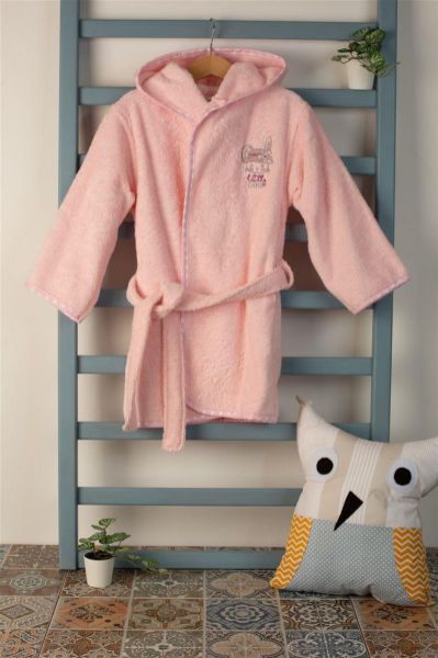 ΜΠΟΥΡΝΟΥΖΙ Με Κέντημα bebe Rabbit Girl 146 SIZE:02 Ροζ 100% Cotton-31141530007