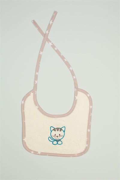 ΣΑΛΙΑΡΑ Με Κέντημα bebe Kitty 138 25X25 Εκρού 100% Cotton-31140718003