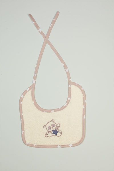 ΣΑΛΙΑΡΑ Με Κέντημα bebe Star Bear 153 25X25 Εκρού 100% Cotton-31140718012