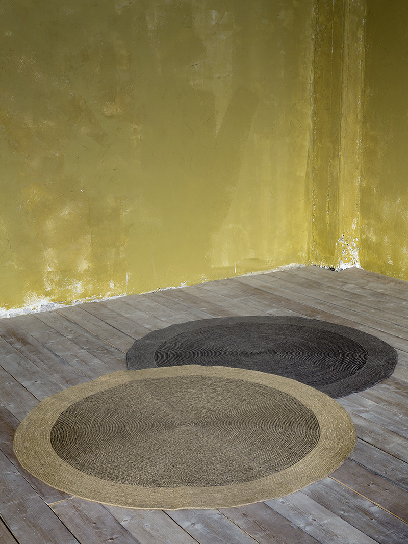 Στρογγυλό Χαλί Δ90 - Bergren Beige - Nima Home - 5206482018402