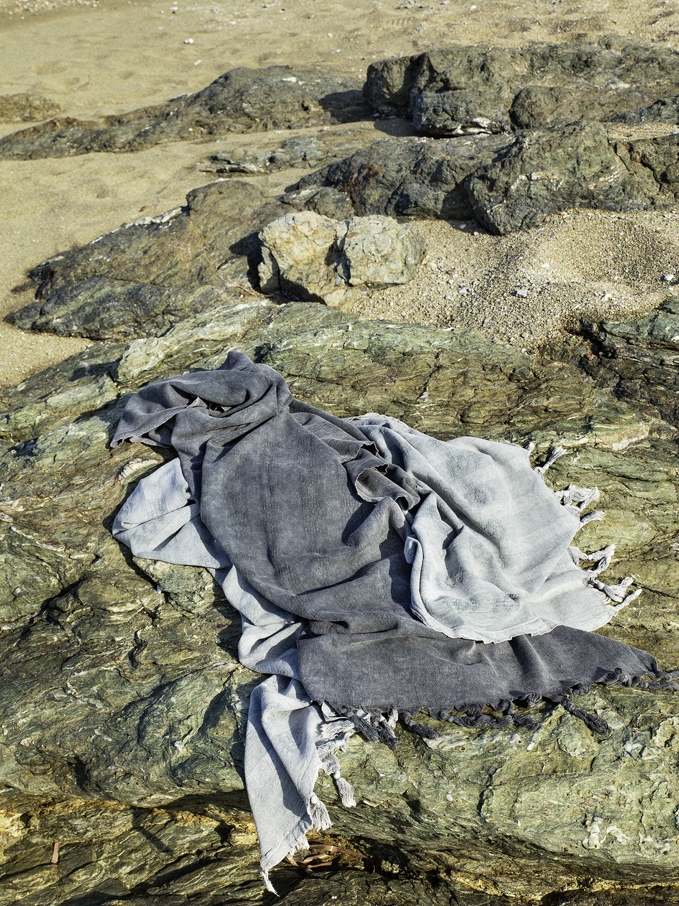 Πετσέτα/Παρεό 95x150 - Argos Dark Gray - Nima Home - 5206482023000