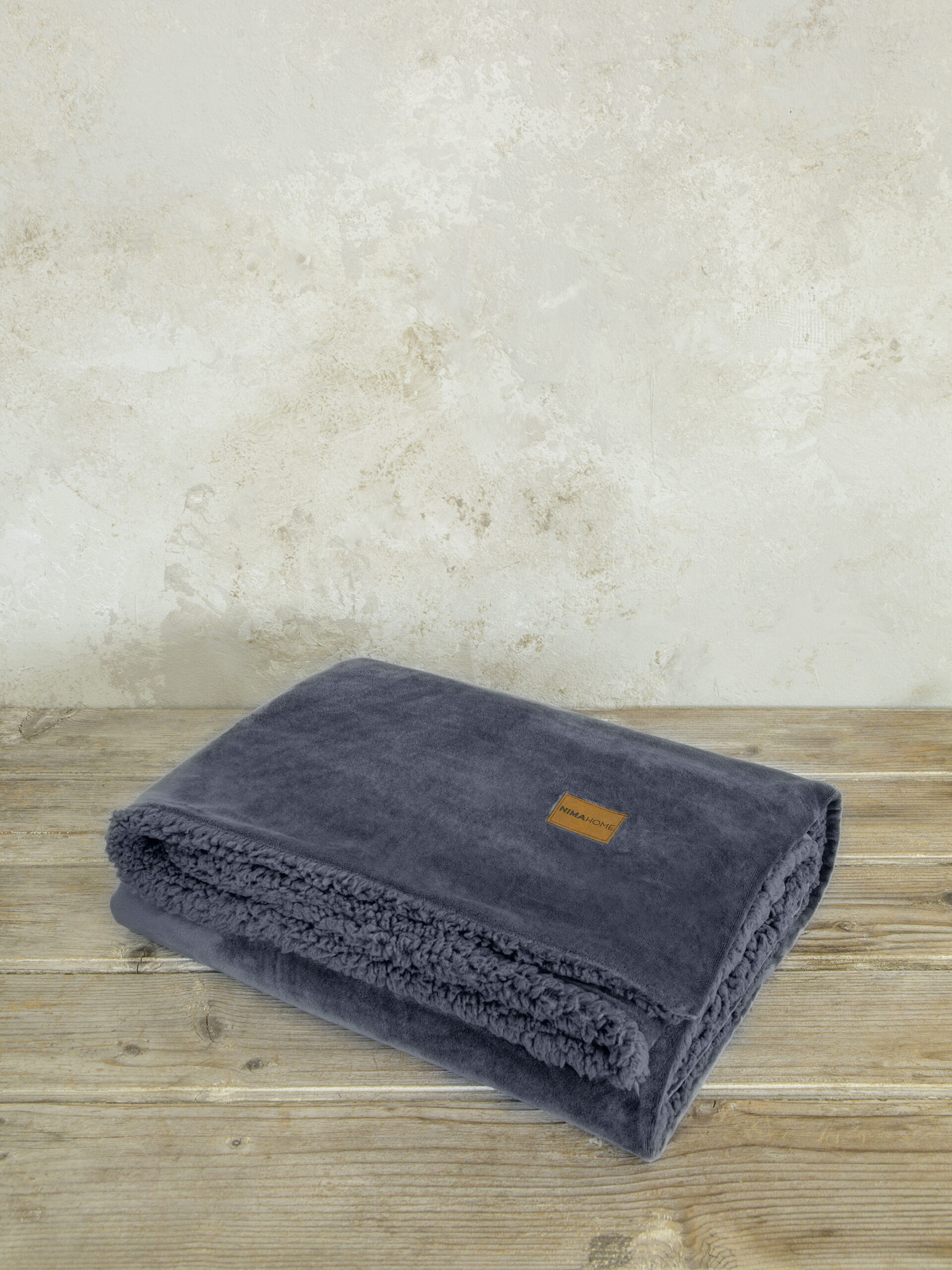 Κουβέρτα καναπέ 130x170 - Nuan Dark Gray - Nima Home - 5206482029453