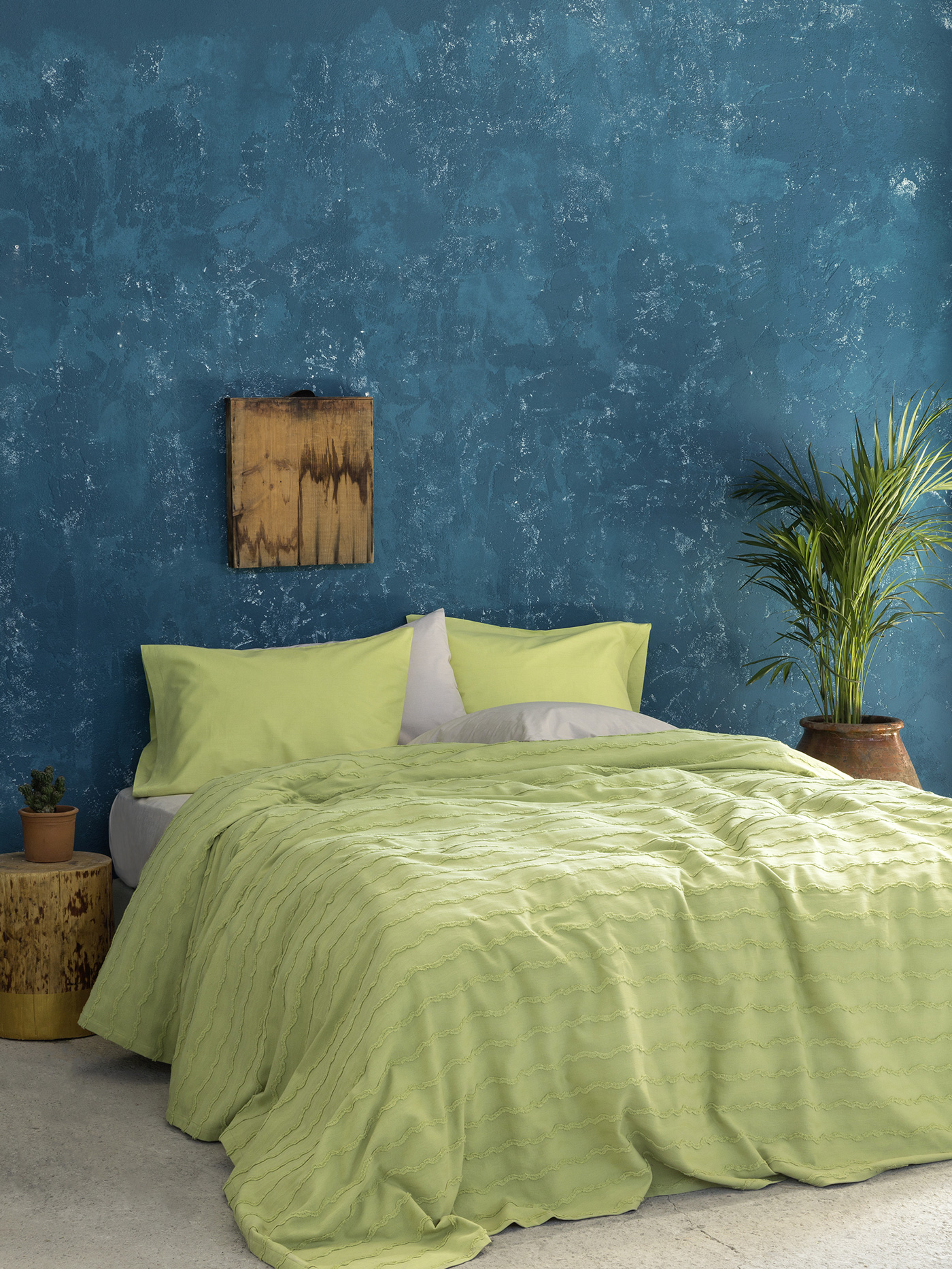 Κουβέρτα 230x250 - Oleada Green - Nima Home - 5206482045187