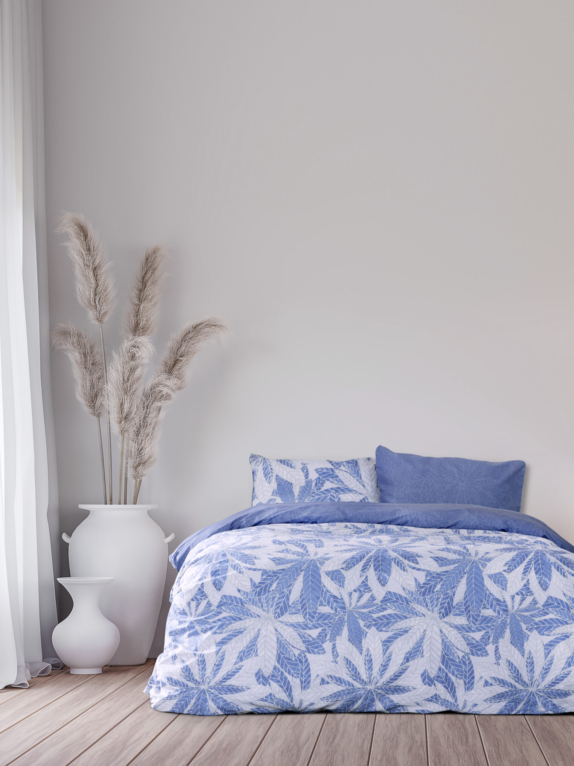 Κουβερλί Υπέρδιπλο - Raellia Blue - Kocoon Home - 5206482074606