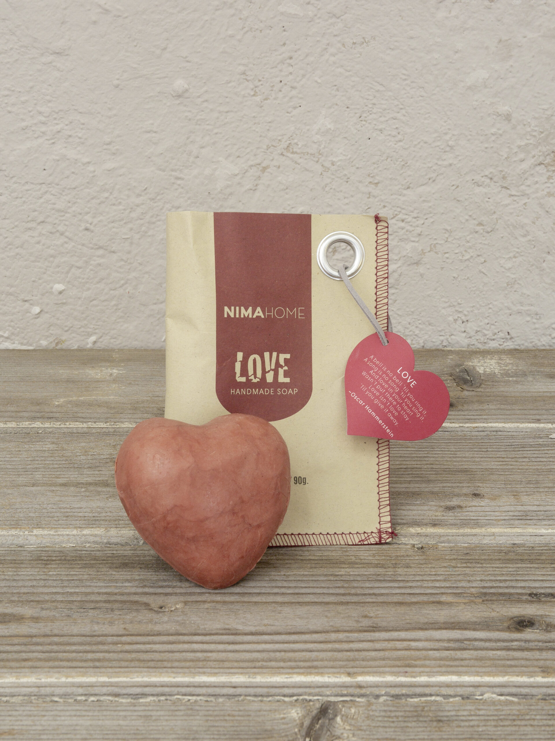 Σαπούνι χειροποίητο 90g Red Jasmine Rice - Love - Nima Home - 5206482080683