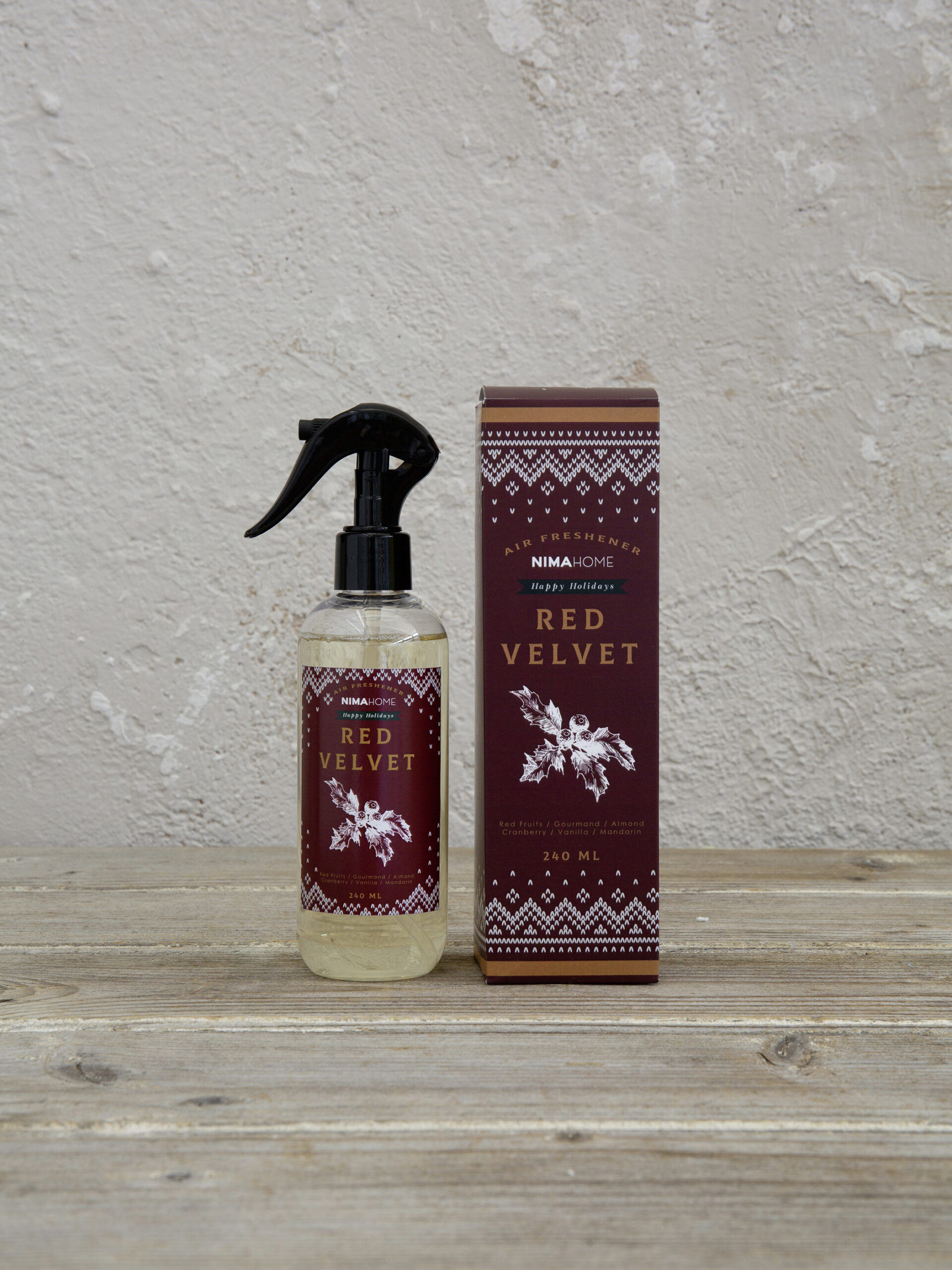 Αρωματικό Σπρέι 240ml - Red Velvet - Nima Home - 5206482080850