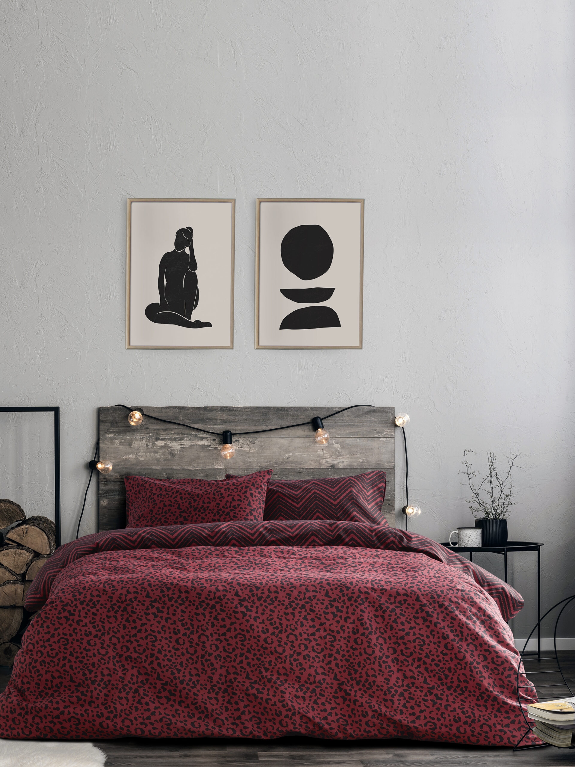 Σετ Σεντόνια Μονά - Zola Bordeaux - Kocoon Home - 5206482082779