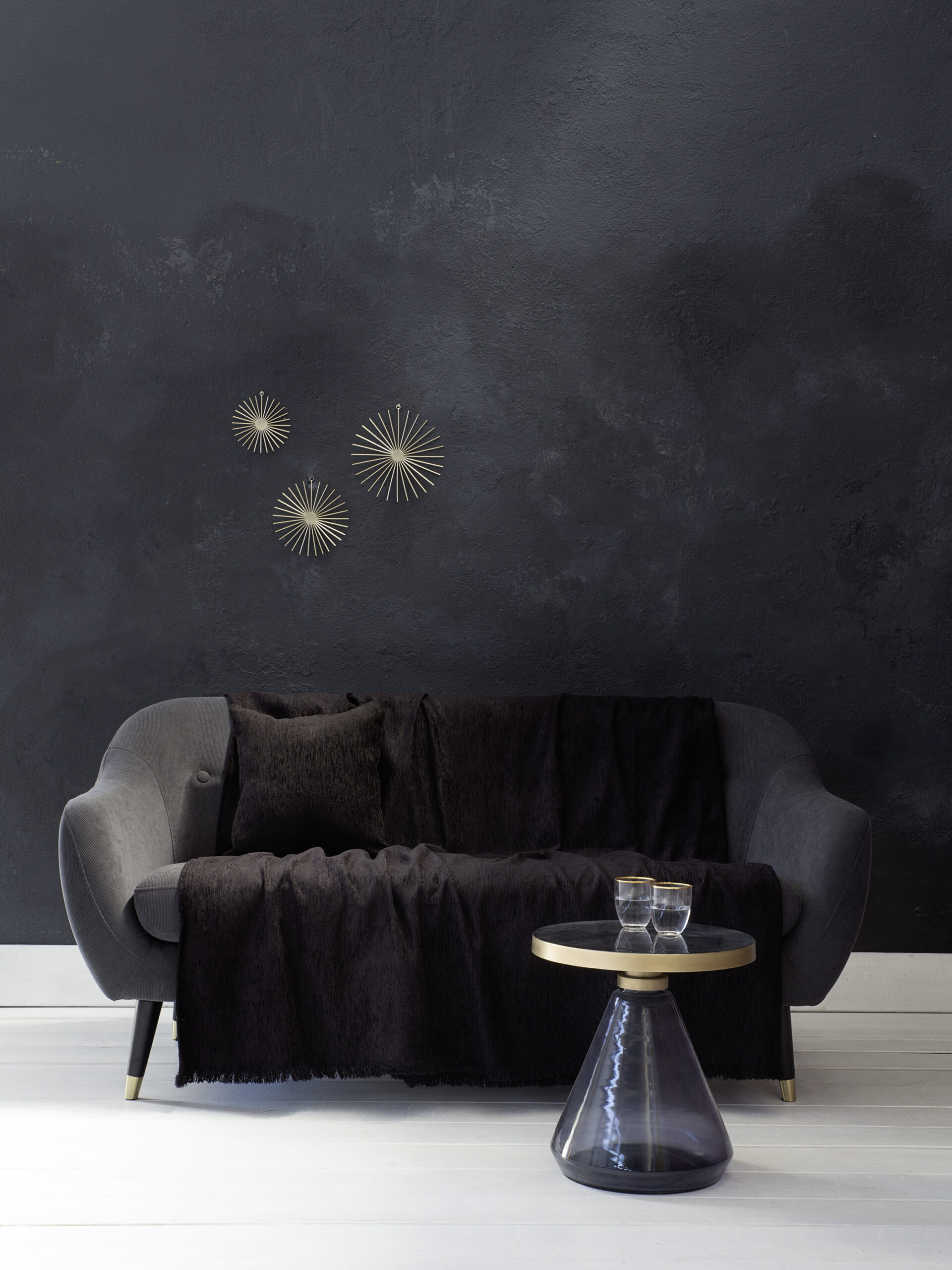 Ριχτάρι 180x180 - Velvety Black - Nima Home - 5206482087811