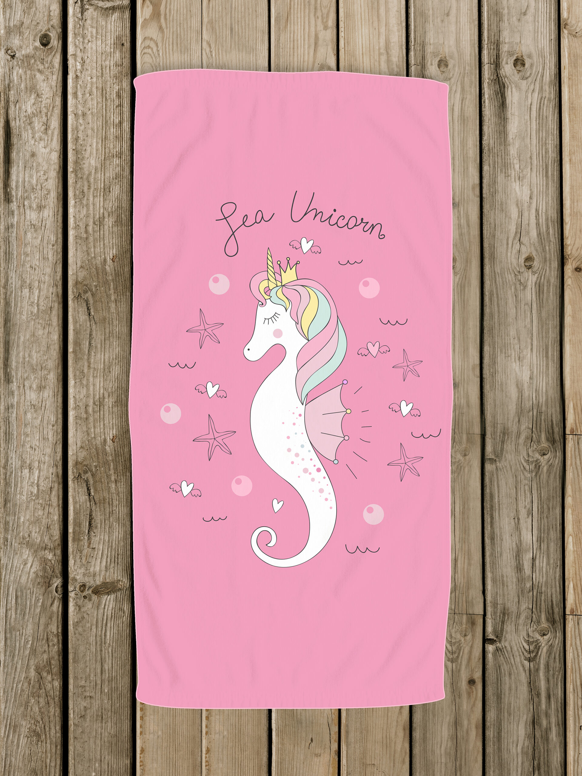 Πετσέτα Θαλάσσης 70x120 - Sea Unicorn - Kocoon Kids - 5206482091405
