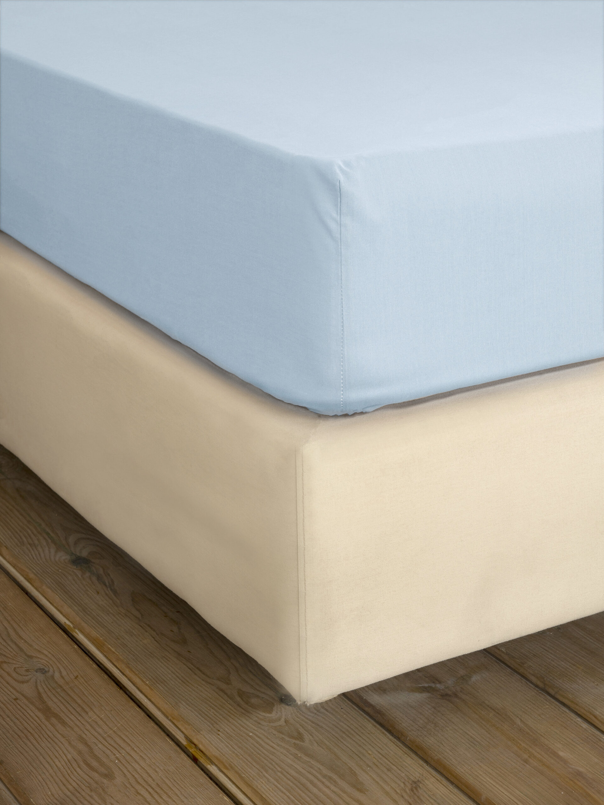 Σεντόνι Γίγας με Λάστιχο Unicolors - Baby Blue - Nima Home - 5206482100329