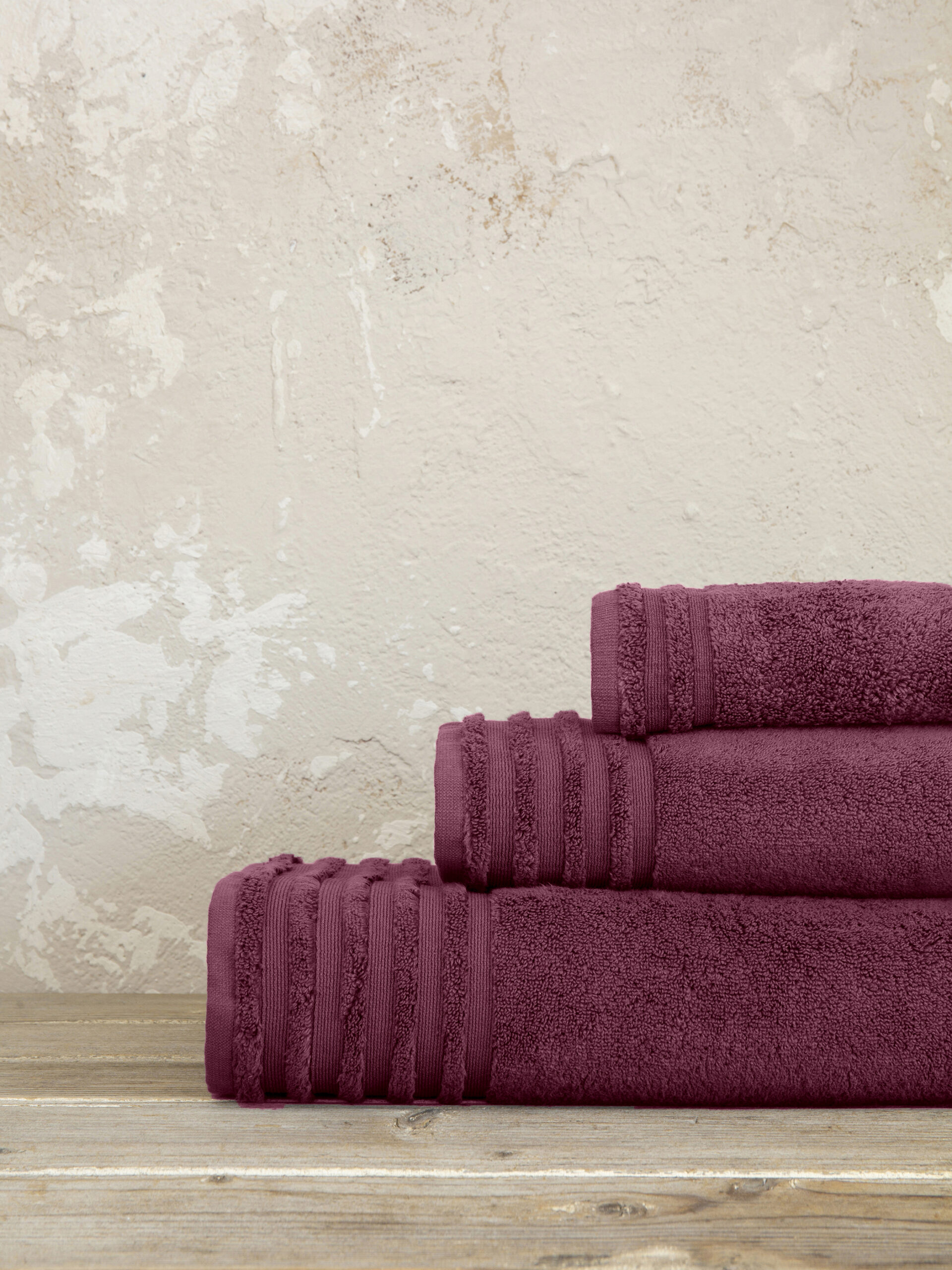 Πετσέτα 50x100 Vista - Bordeaux - Nima Home - 5206482110830