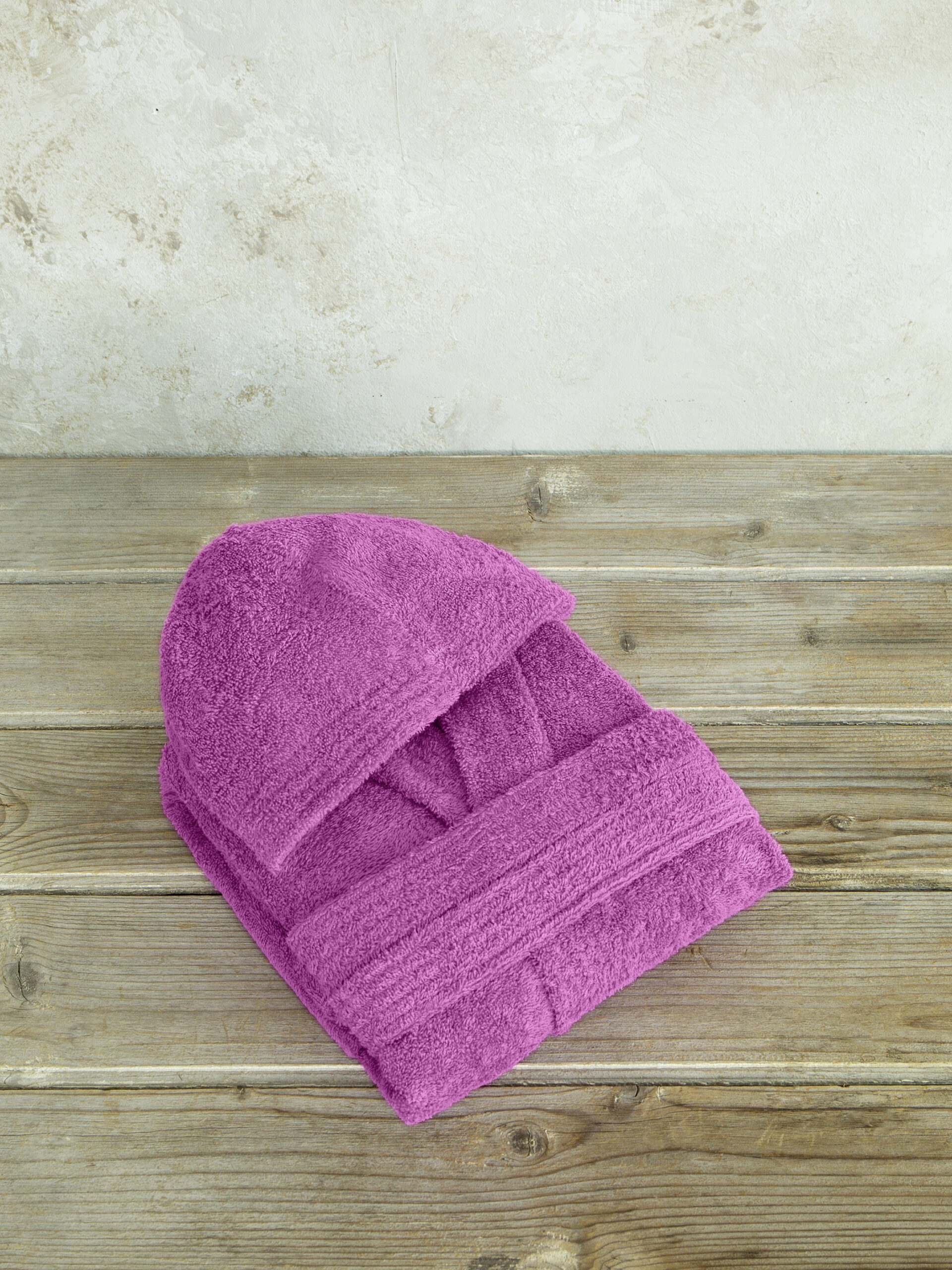 Μπουρνούζι Wizard - No 10 - Dark Fuchsia - Nima Kids - 5206482112353