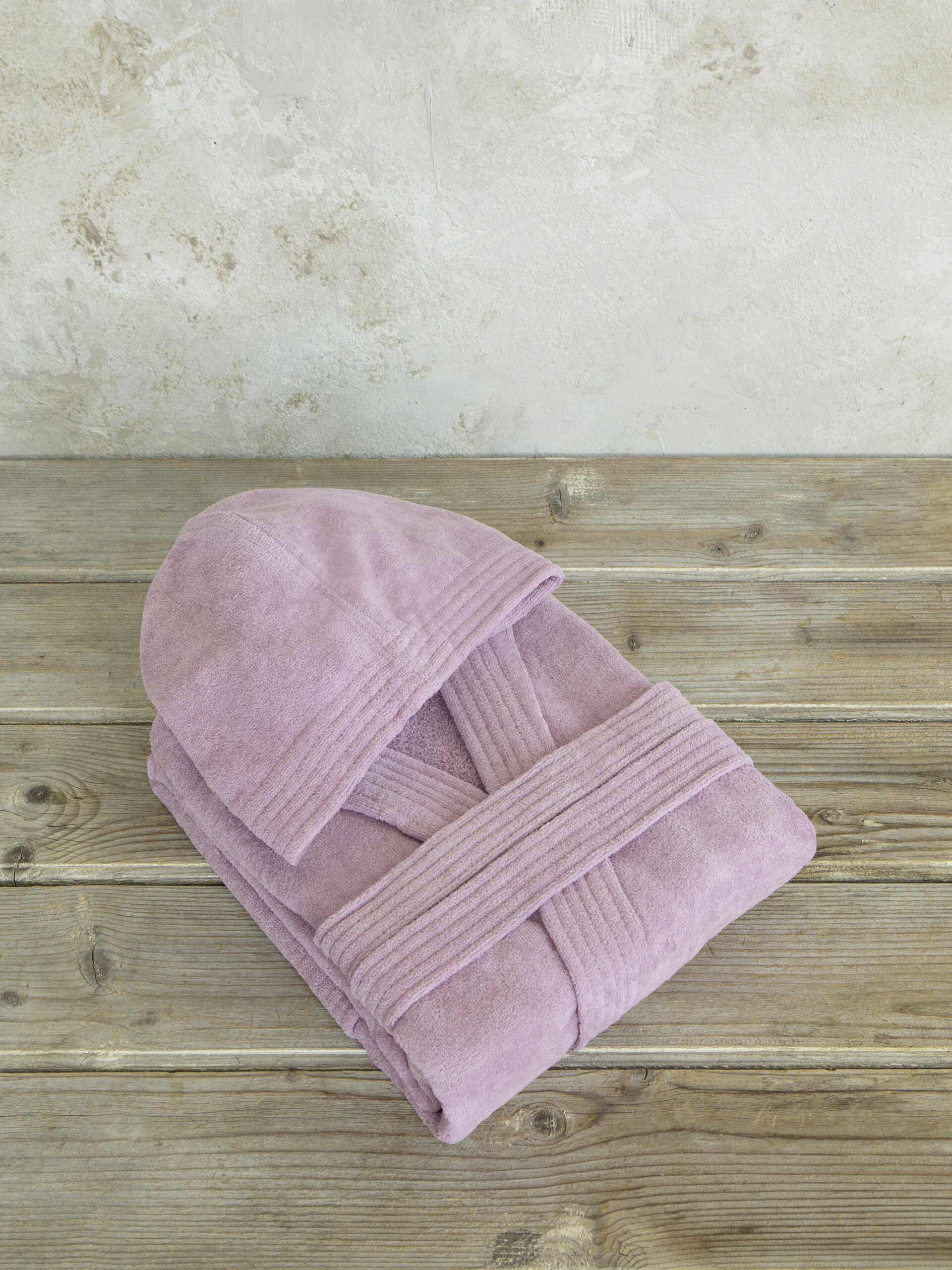 Μπουρνούζι με κουκούλα Zen - Large - Pale Mauve - Nima Home - 5206482112681