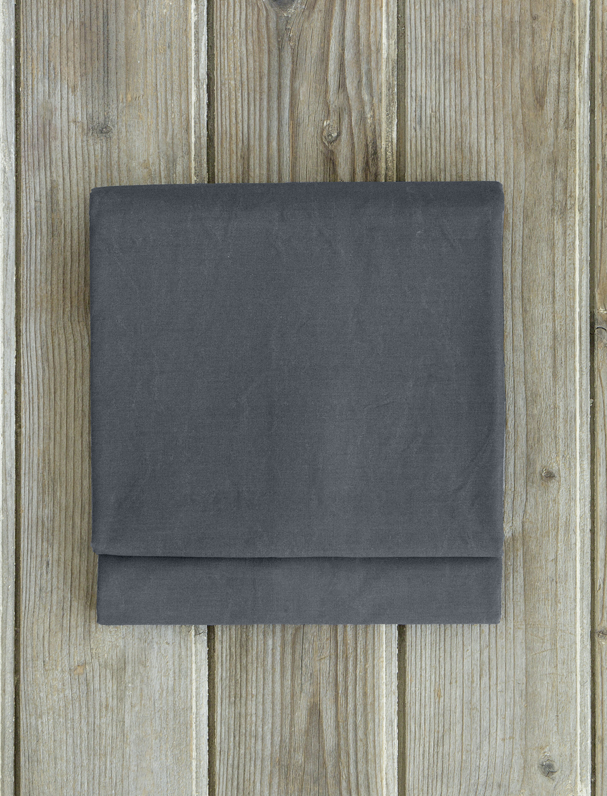 Σεντόνι Ημίδιπλο Unicolors - Midnight Gray - Nima Home - 5206482118263