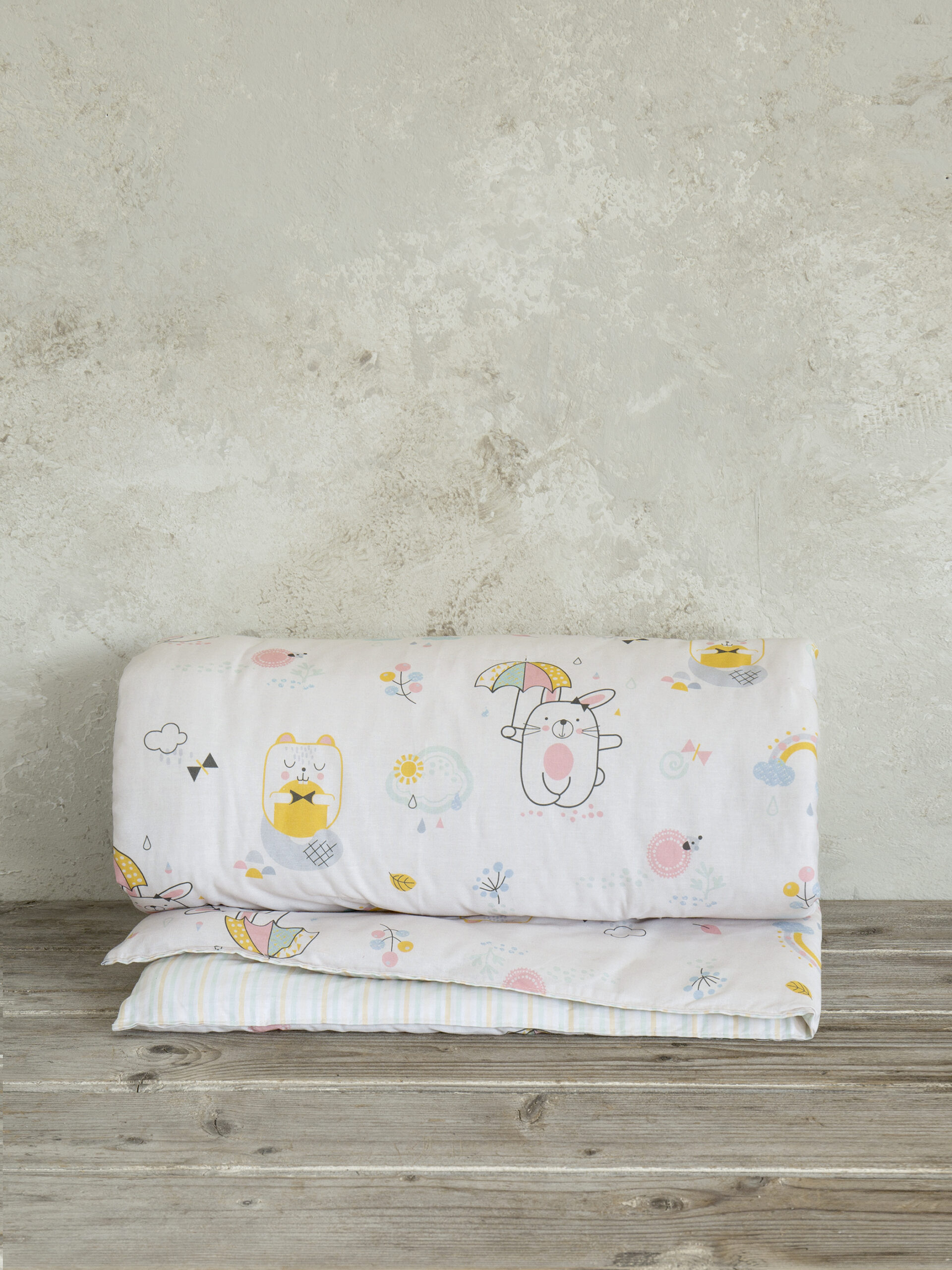 Κουβερλί Κούνιας - Chic Rabbit - Nima Bebe - 5206482119581