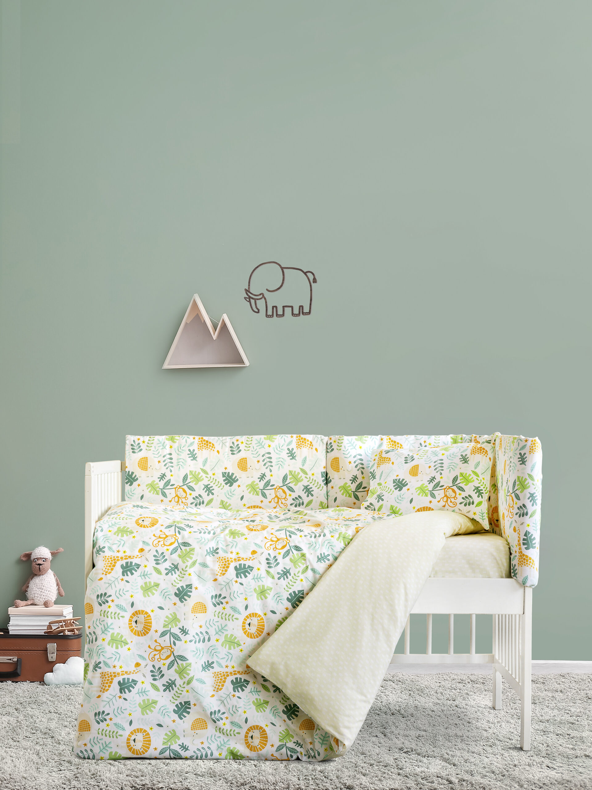 Κουβερλί Κούνιας - Jungle Baby - Kocoon Bebe - 5206482132337