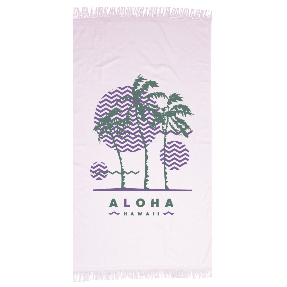 Πετσέτα Παρεό Aloha Λιλά Λιλά 90 X 160 90 x 160 cm