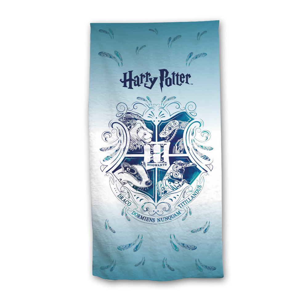 Πετσέτα Θαλάσσης Microfiber Harry Potter Σιέλ 70 X 140 70 x 140 cm