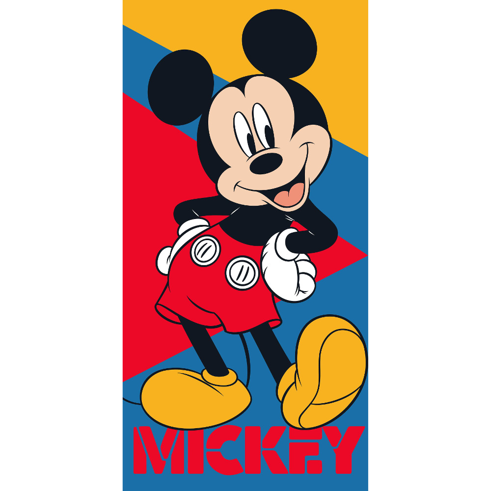 Πετσέτα Θαλάσσης Microfiber Mickey Μπλε 70 X 140 70 x 140 cm