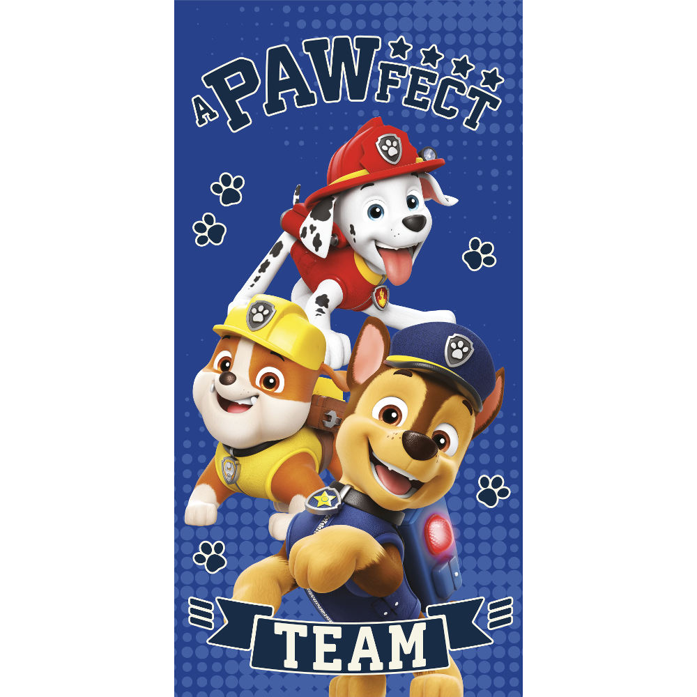 Πετσέτα Θαλάσσης Microfiber Paw Patrol Μπλε 70 X 140 70 x 140 cm