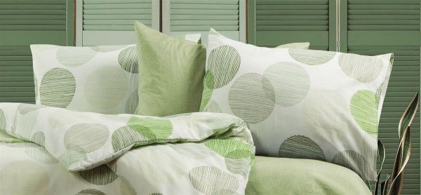 Μαξιλαροθήκη Εμπριμέ Κοραλία 468 50X70 Green 70/30 Cott/Pol-33311647044