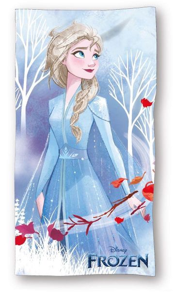 Πετσέτα Θαλάσσης Quick Dry Disney Home Frozen 10 70X140 Ice Blue 100% Microfiber-54460912004