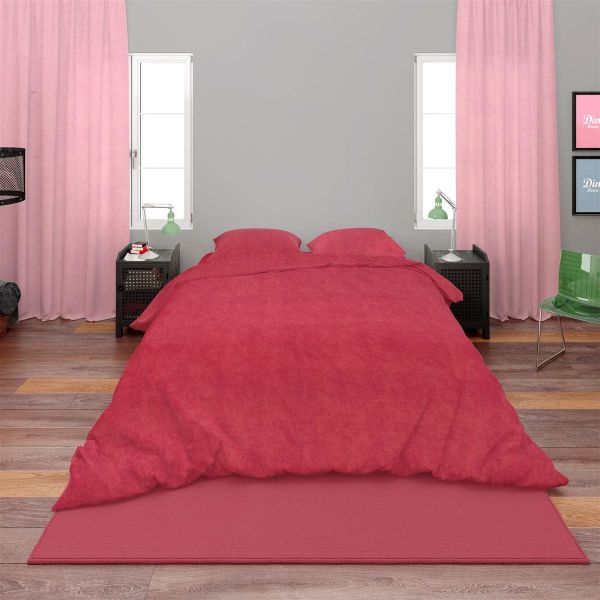Σεντόνια Σετ 4 τεμ Shadow 23 240X270 Red Cott/Pol 70/30-33332325013