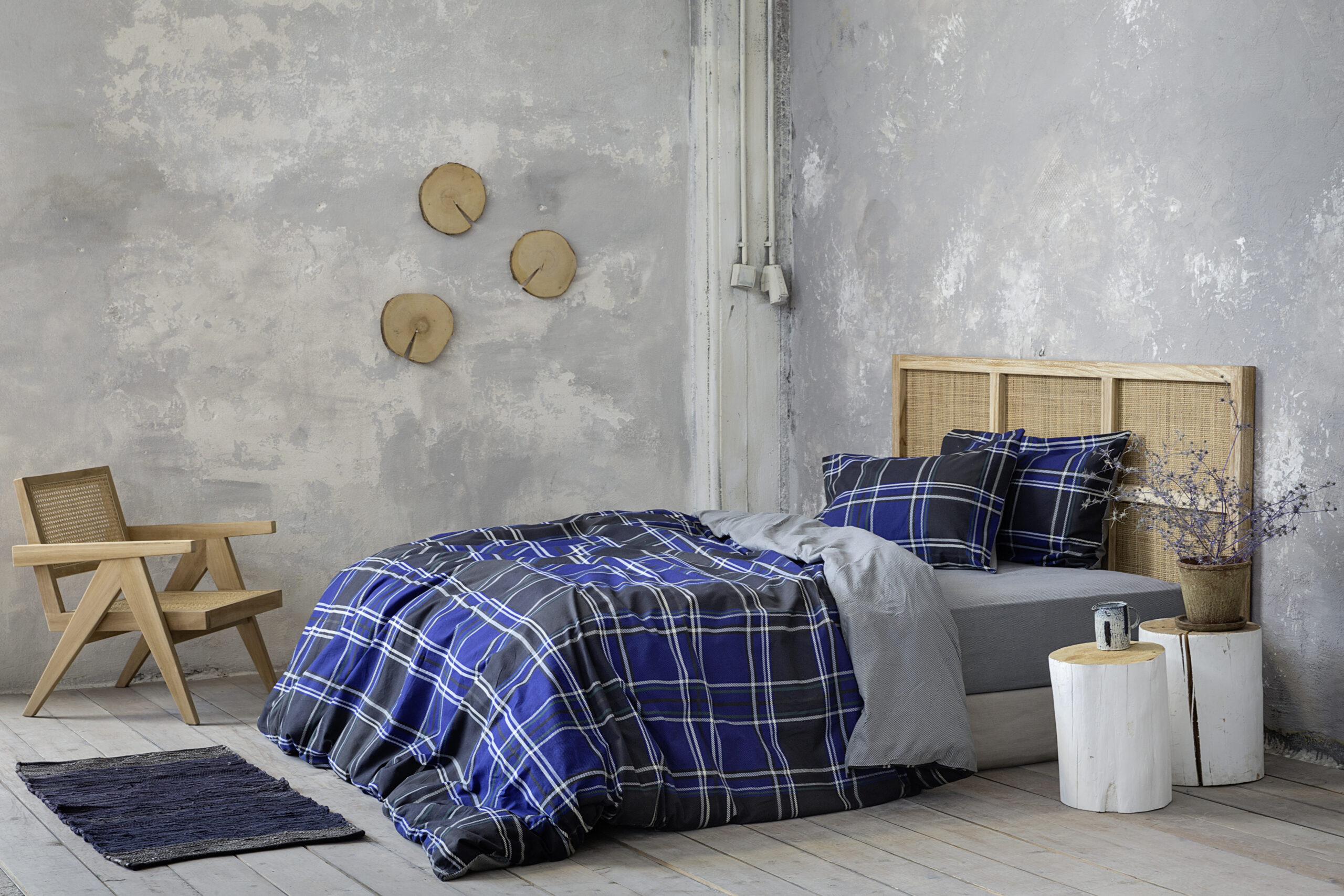 Σετ Σεντόνια Γίγας - Duncan Blue - Nima Home - 5206482050099