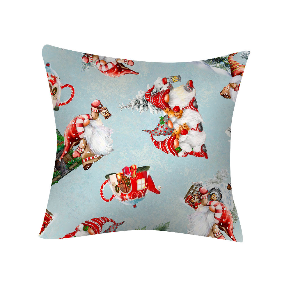 Μαξιλάρι Διακοσμητικό Χριστουγεννιάτικο Xmas Gnome Κόκκινο 45 X 45 45 x 45 cm