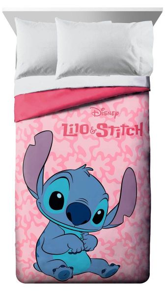 Πάπλωμα Disney Home Lilo & Stitch 42 160X240 Pink 100% Microfiber-54461123001