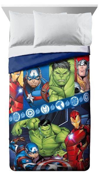 Πάπλωμα Marvel Avengers 47 160X240 Blue 100% Microfiber-54461123006