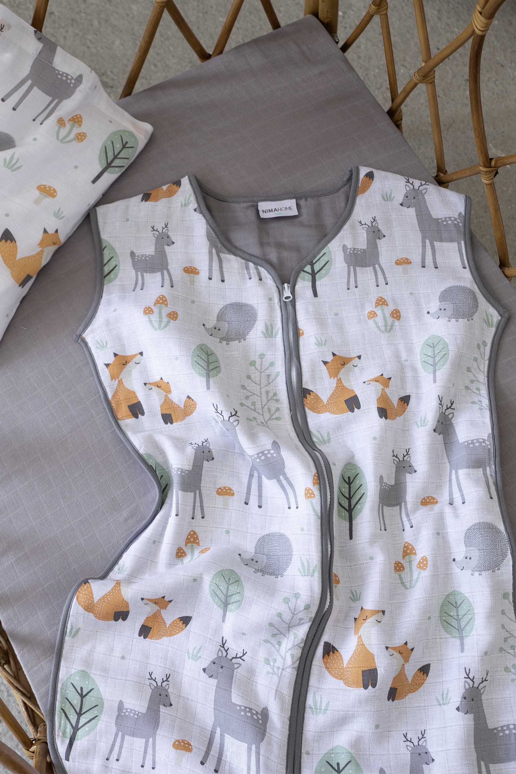 Υπνόσακος καλοκαιρινός 6-18 μηνών - Woody - Nima Bebe - 5206482039315