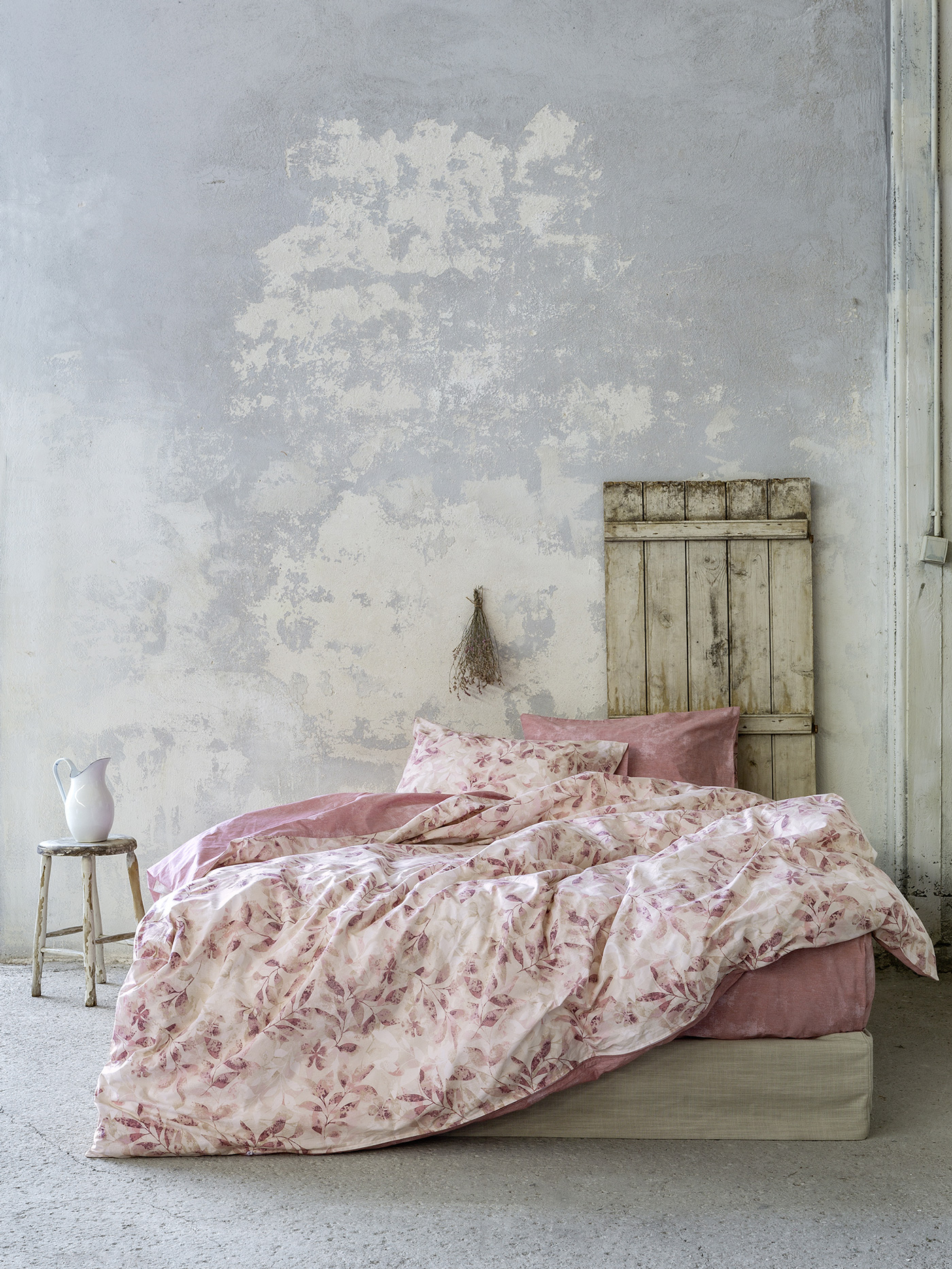 Σετ Σεντόνια Μονά - Intrigue Pink - Nima Home - 5206482042063