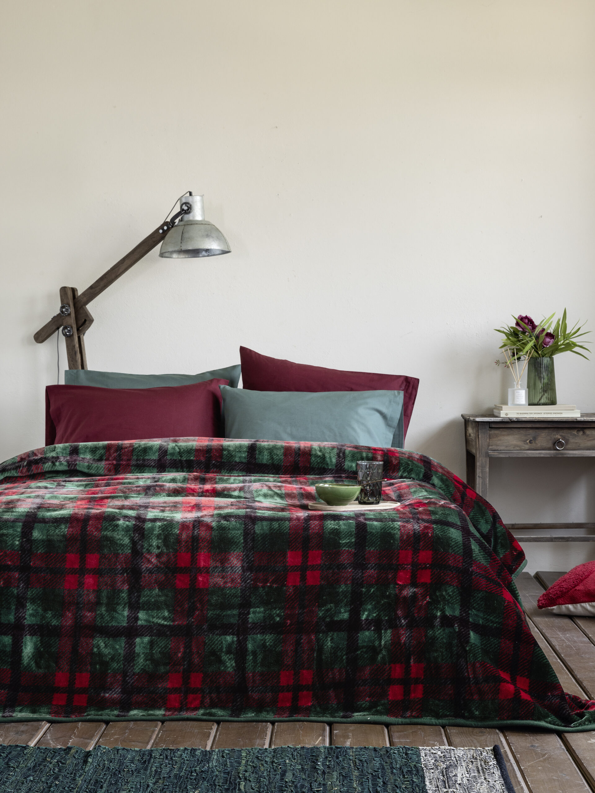 Κουβέρτα Βελουτέ Υπέρδιπλη 220x240 - Oliver - Nima Home - 5206482141315