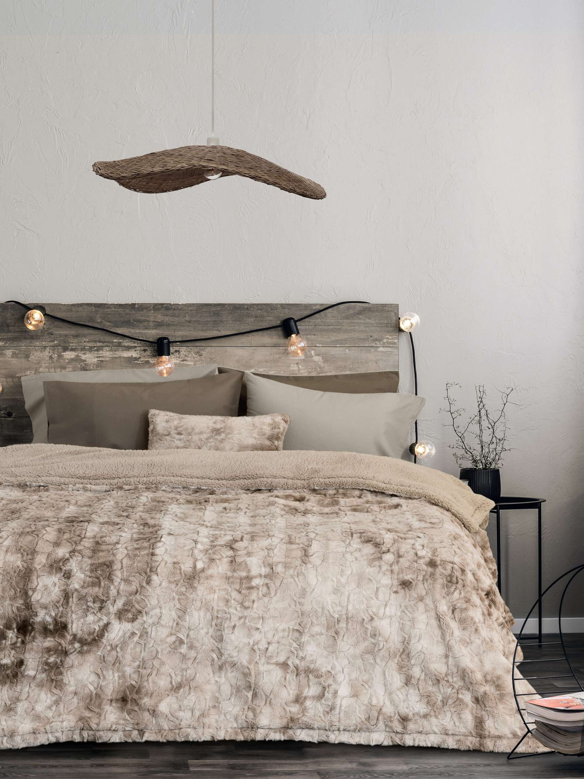 Κουβέρτα Υπέρδιπλη 220x240 - Cloud Cream - Nima Home - 5206482141827