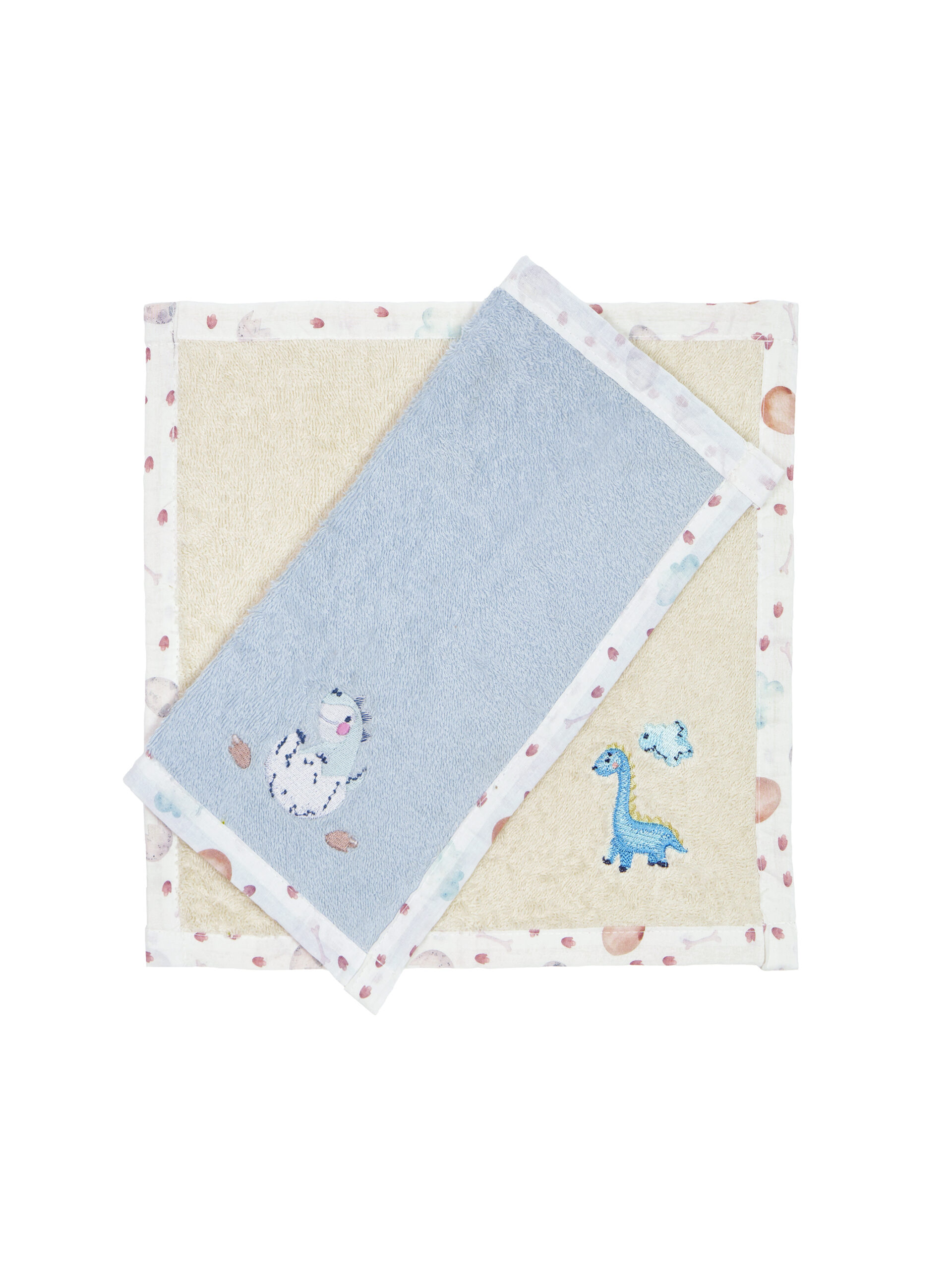 Σετ Πετσέτες (2 x 30x30) - Sweet Dino - Nima Bebe - 5206482143753