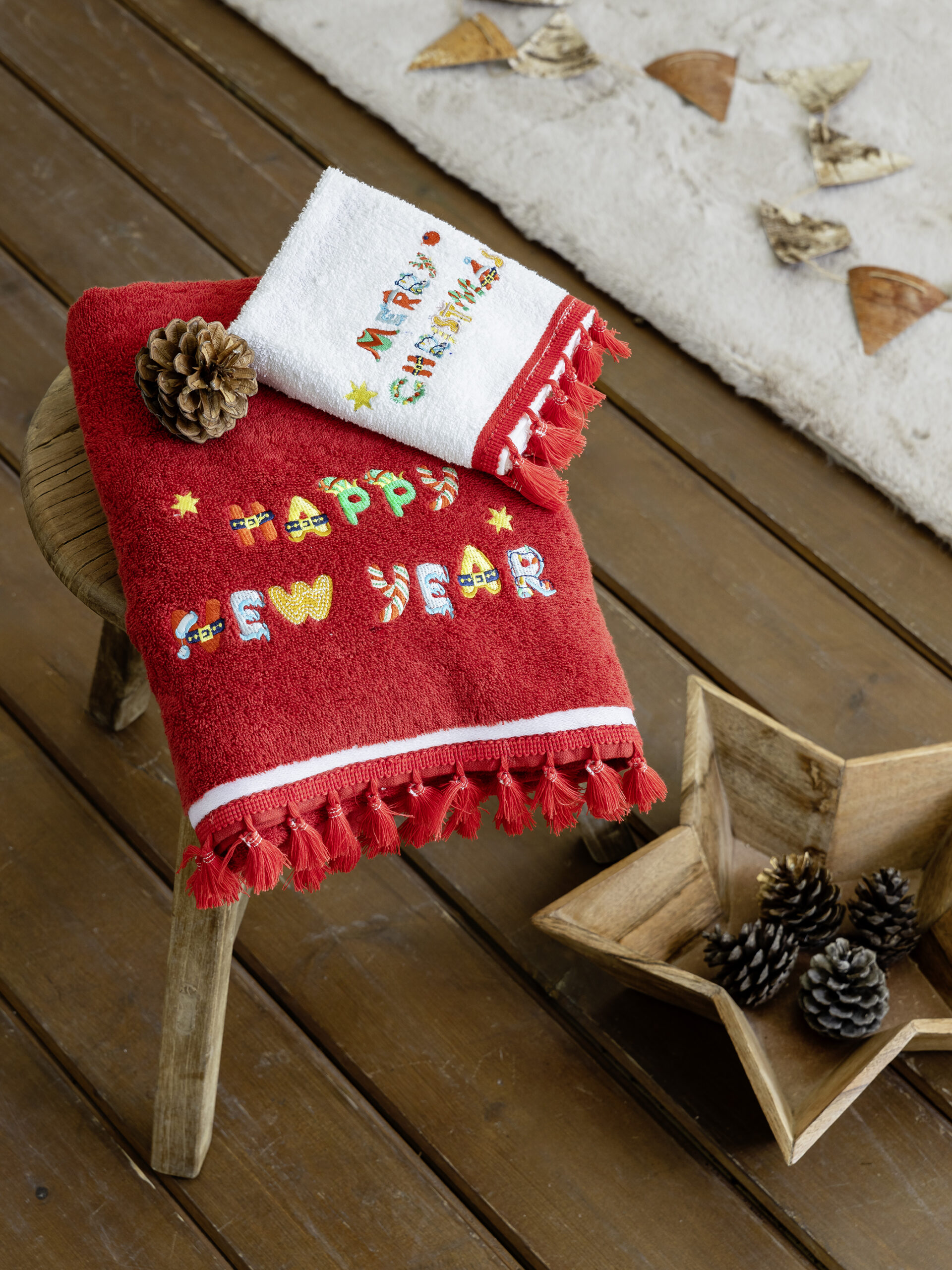 Σετ Πετσέτες (30x50 + 70x140) - Wishes - Nima Kids - 5206482143814