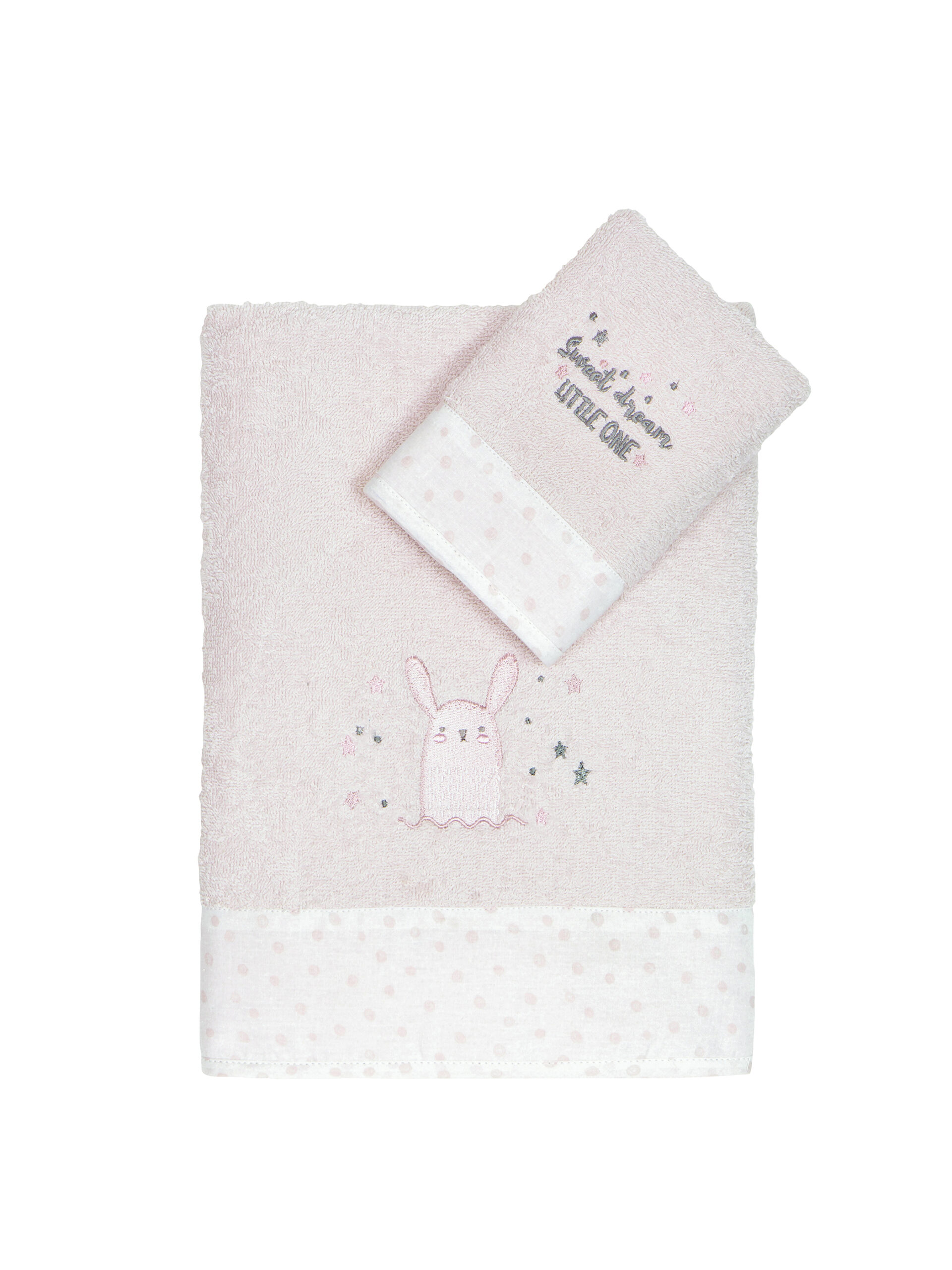 Σετ Πετσέτες (30x50 + 70x140) - Lovely Bunny - Nima Bebe - 5206482143883