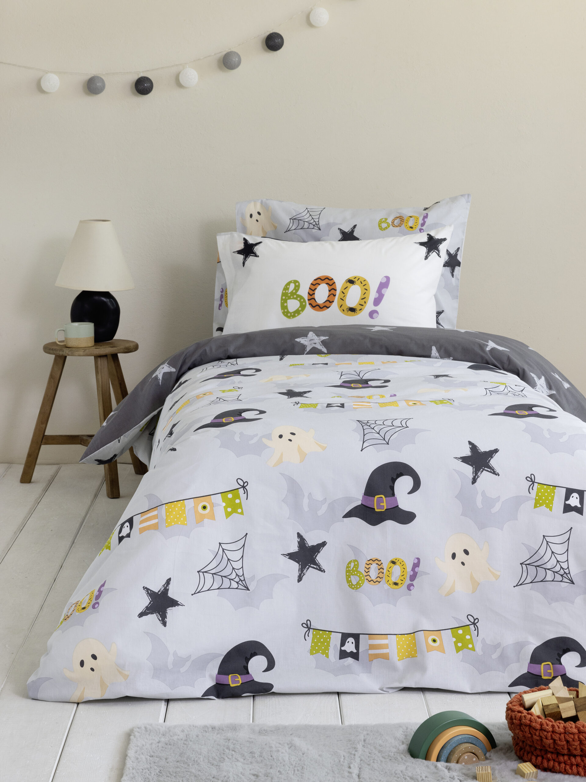 Σετ Παπλωματοθήκη Μονή - Boo! - Nima Kids - 5206482147034