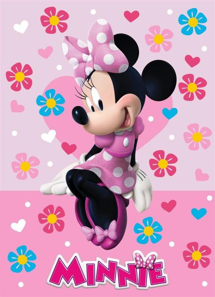 Κουβέρτα Disney Home Minnie 514 160X220 Digital Print 100% Polyester-52462706003
