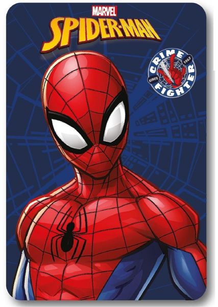 Κουβέρτα Fleece Marvel Spider-Man 29 100X140 Blue 100% Polyester-54462527008
