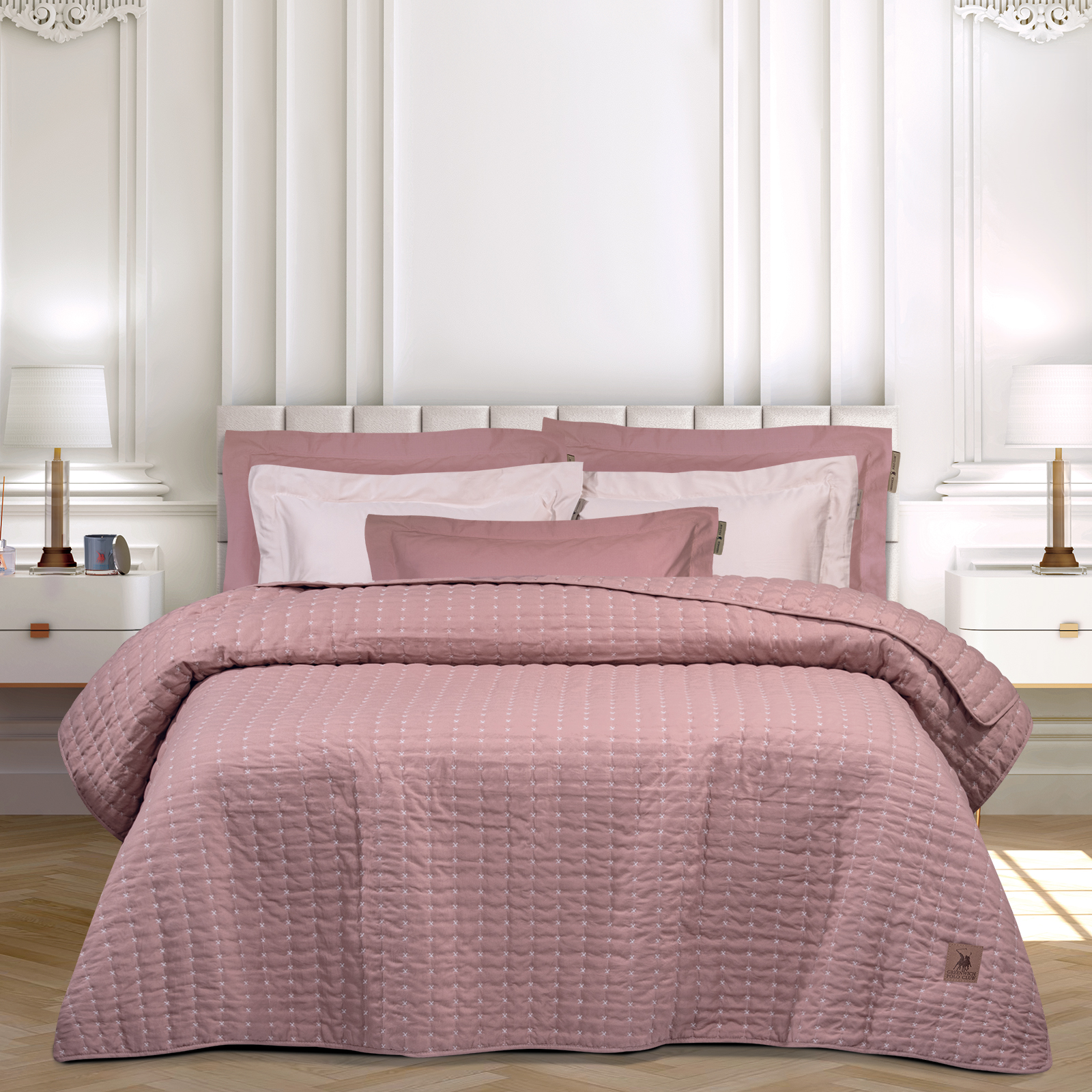 GREENWICH POLO CLUB ΚΟΥΒΕΡΛΙ KING 3463 NUDE-202000203463