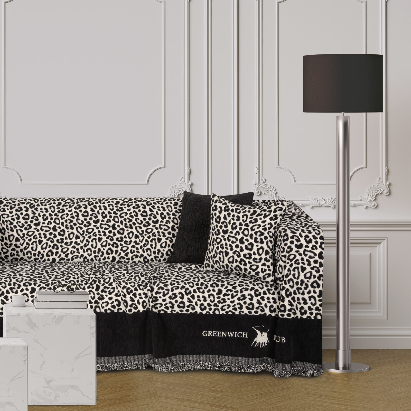 GREENWICH POLO CLUB ΡΙΧΤΑΡΙ 180Χ300 3934 BLACK, OCHRE-206183003934