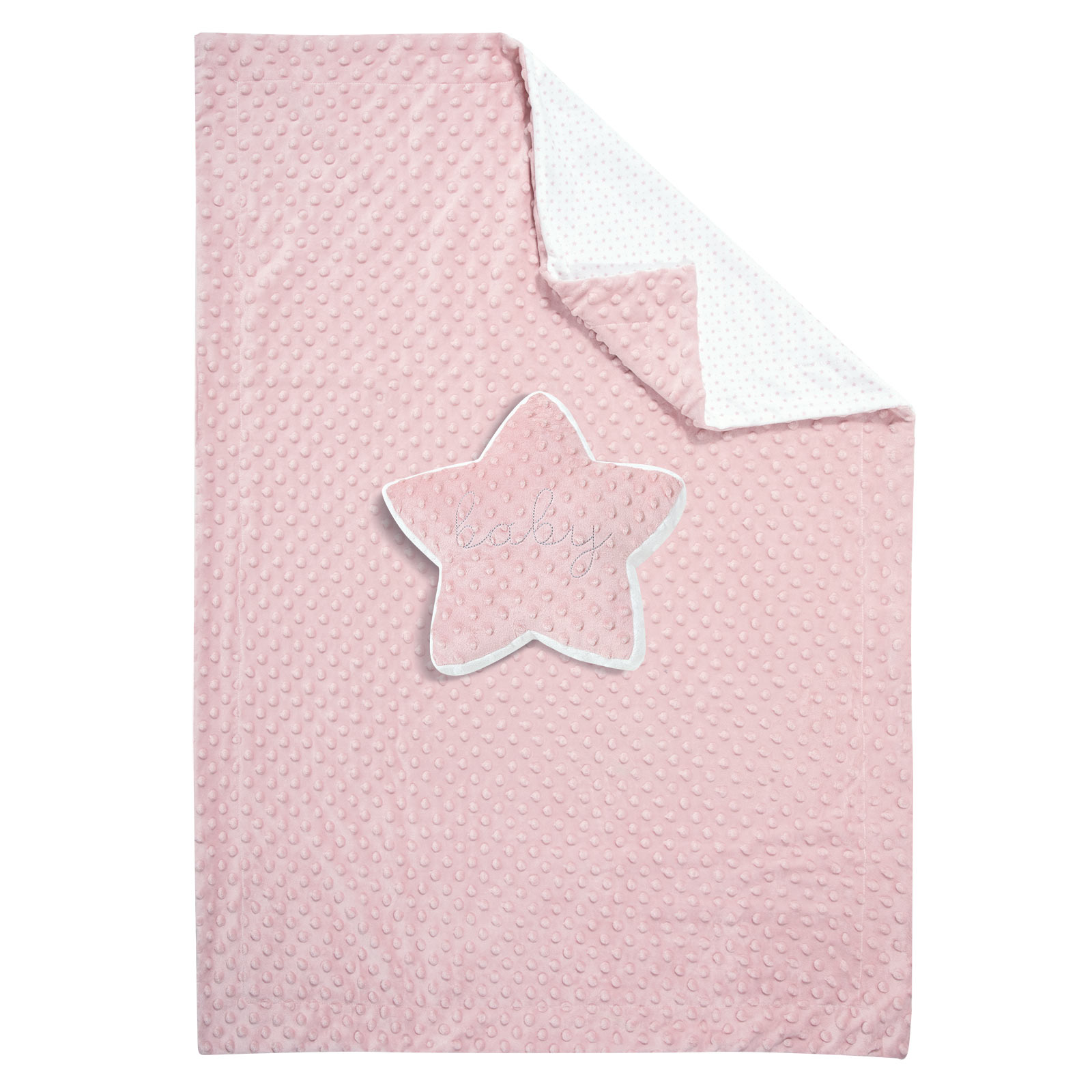 GREENWICH POLO CLUB ΚΟΥΒΕΡΤΑ FLEECE 75X100 ΒΑΒΥ 8847 PINK, WHITE-220511708847