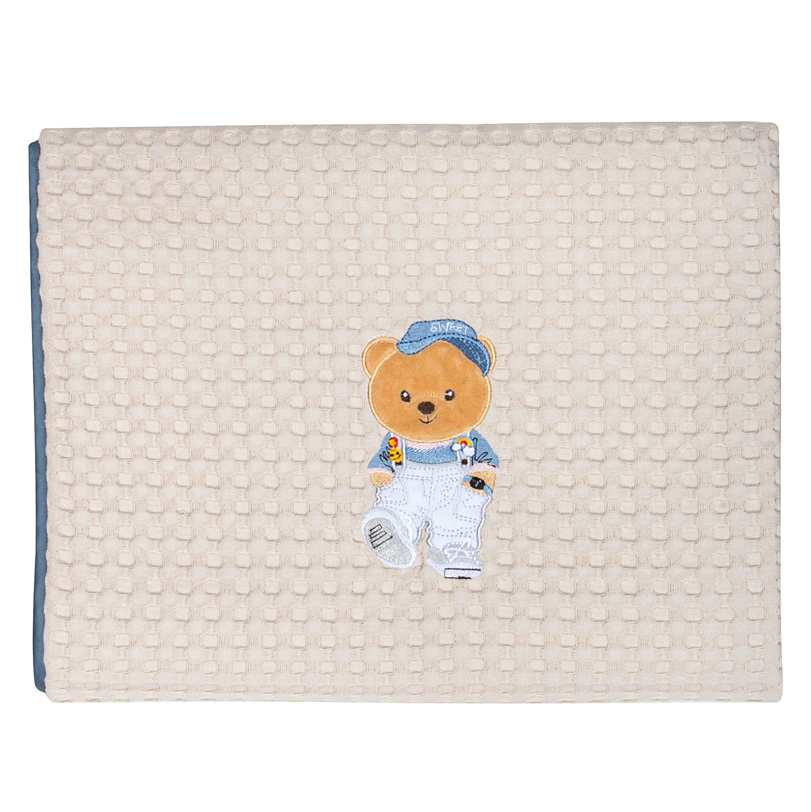 GREENWICH POLO CLUB ΚΟΥΒΕΡΤΑ ΠΙΚΕ 75Χ110 ΒΑΒΥ 8842 ΜΠΛΕ, ΣΠΑΓΓΙ-220680118842